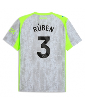 Billige Fotballdrakt Manchester City Ruben Dias #3 Replika Tredjedrakt 2025-26 Kortermet Billige Fotballdrakt Manchester City Ruben Dias #3 Replika Tredjedrakt 2025-26 Kortermet